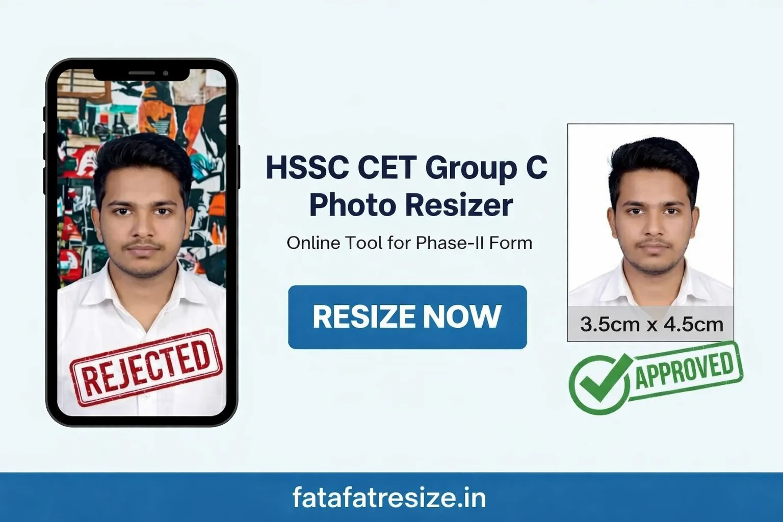 HSSC CET Photo Guide