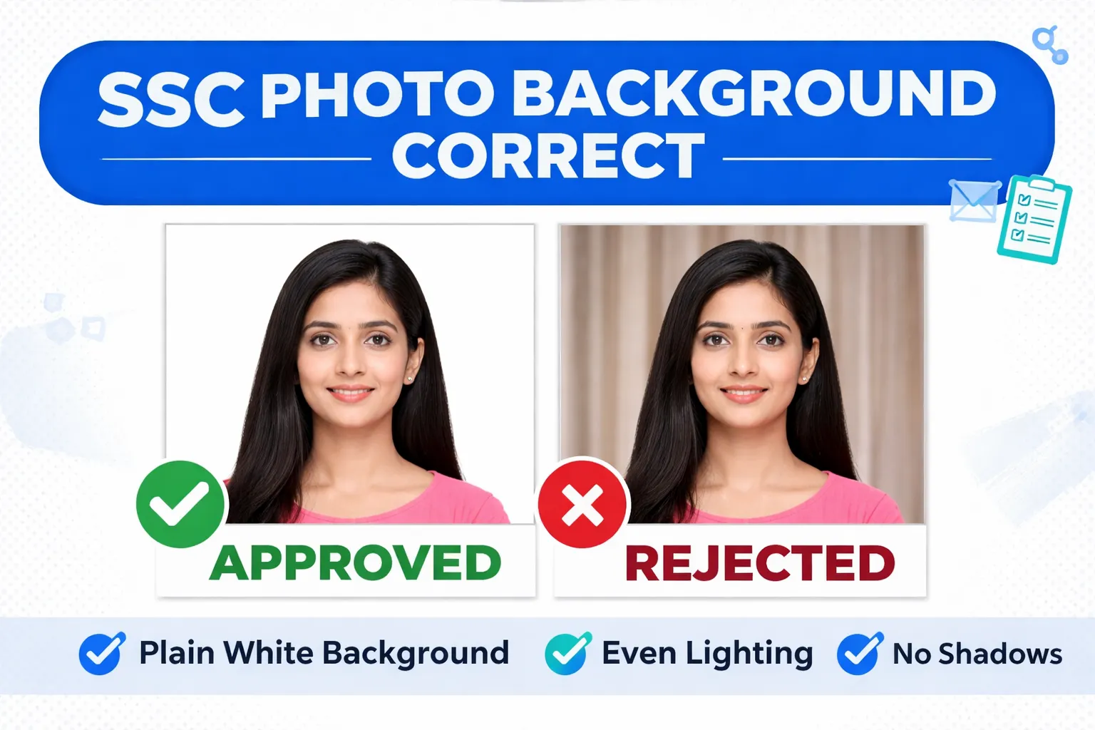 SSC Photo Rejected Fix