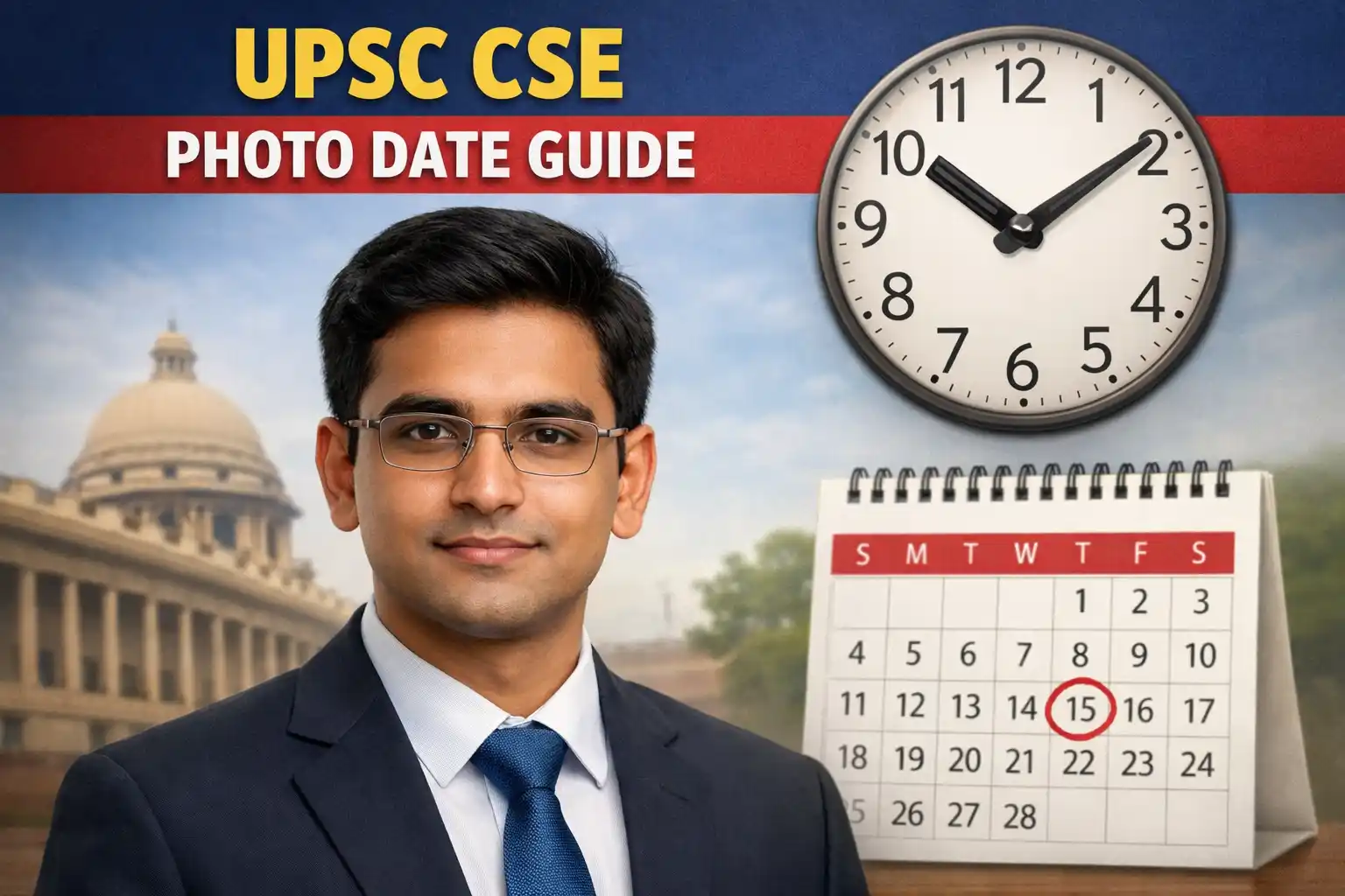 UPSC CSE Photo With Date